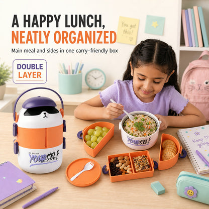 Kids Double Layer Lunch Box – The Perfect Food Storage Solution