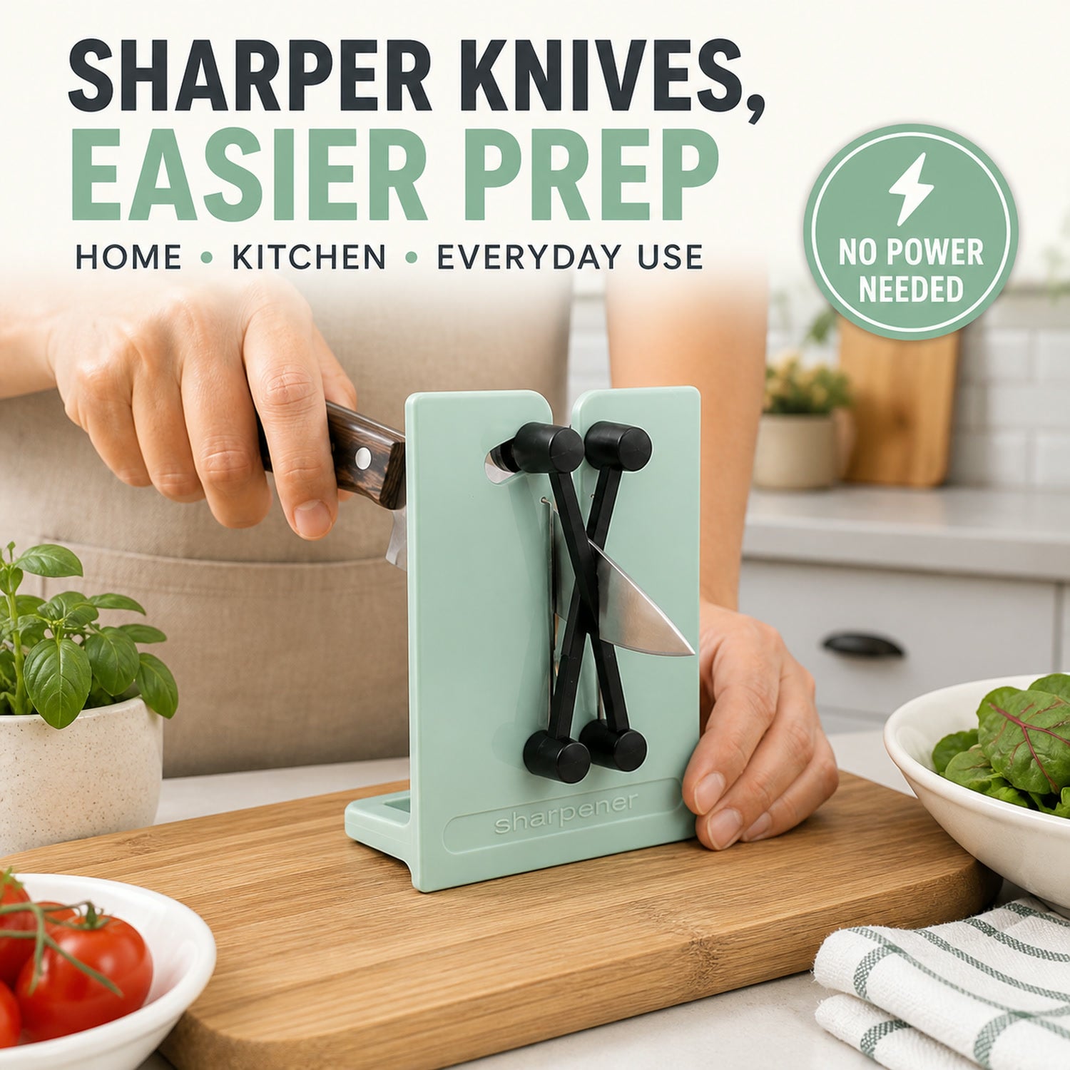 Kitchen Knife Sharpener – Professional & Easy to Use, knife sharpner