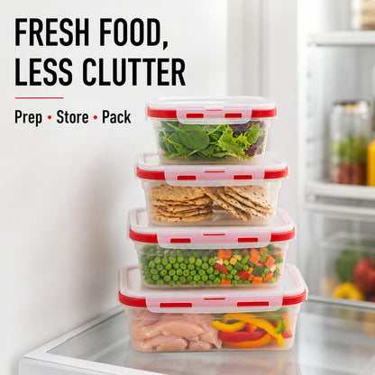 Collapsible Food Storage Container Set – Space-Saving & Airtight