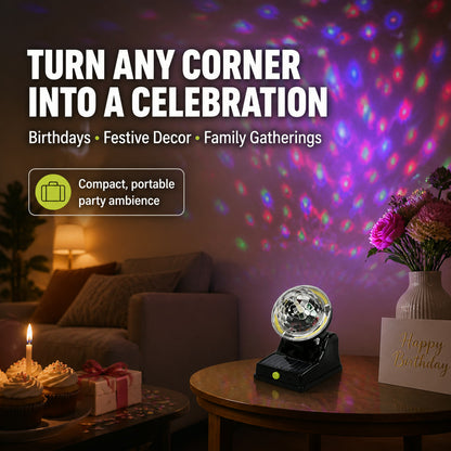 Solar Party Disco Light – Multifunctional 2 Modes LED Light