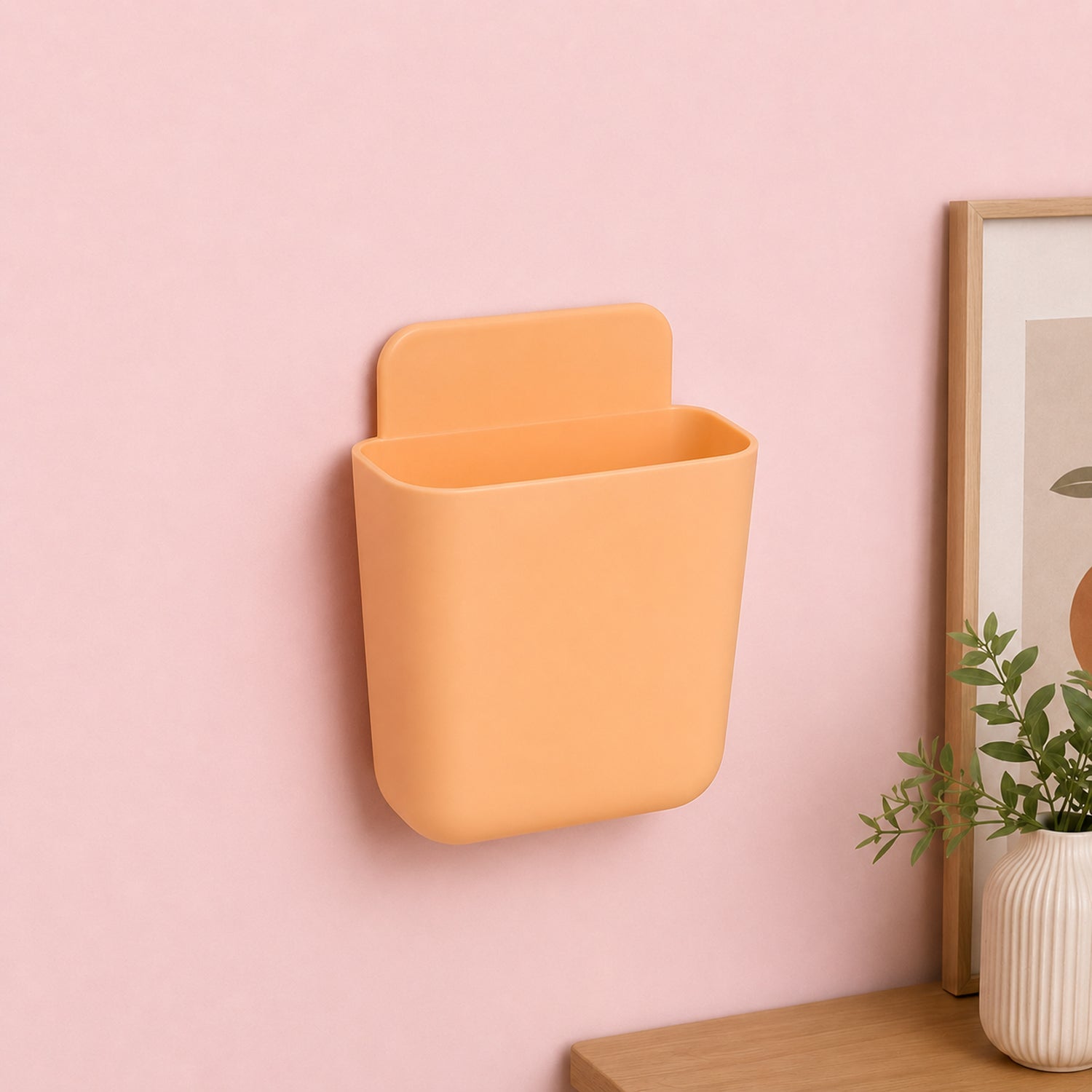 Storage Pocket mounted indoors for small accessory organization
