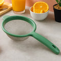 Large Kitchen Strainer – Fine Stainless-Steel Mesh with Easy-Grip