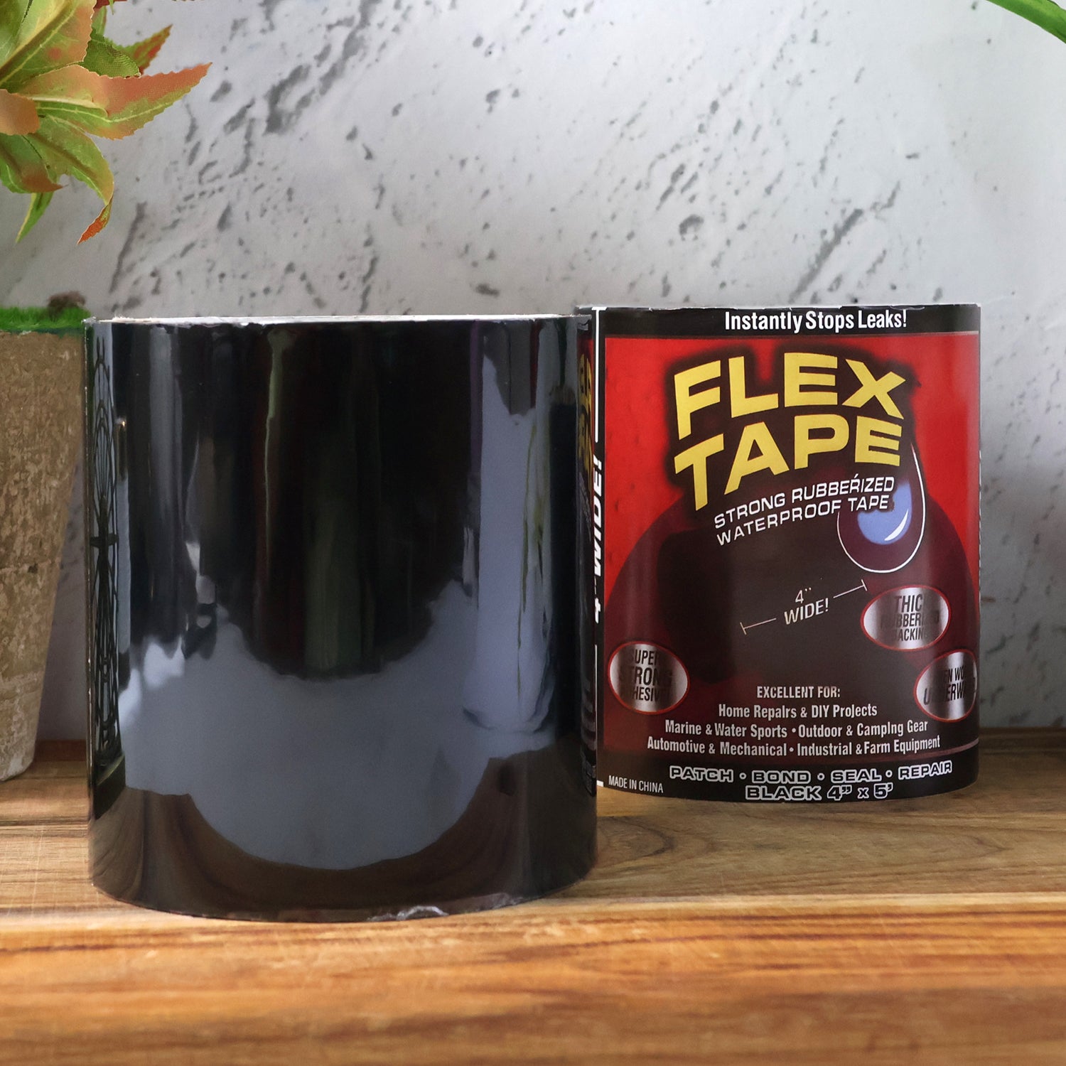 Flex Tape Heavy-Duty Rubberized Waterproof Repair Tape (140g)