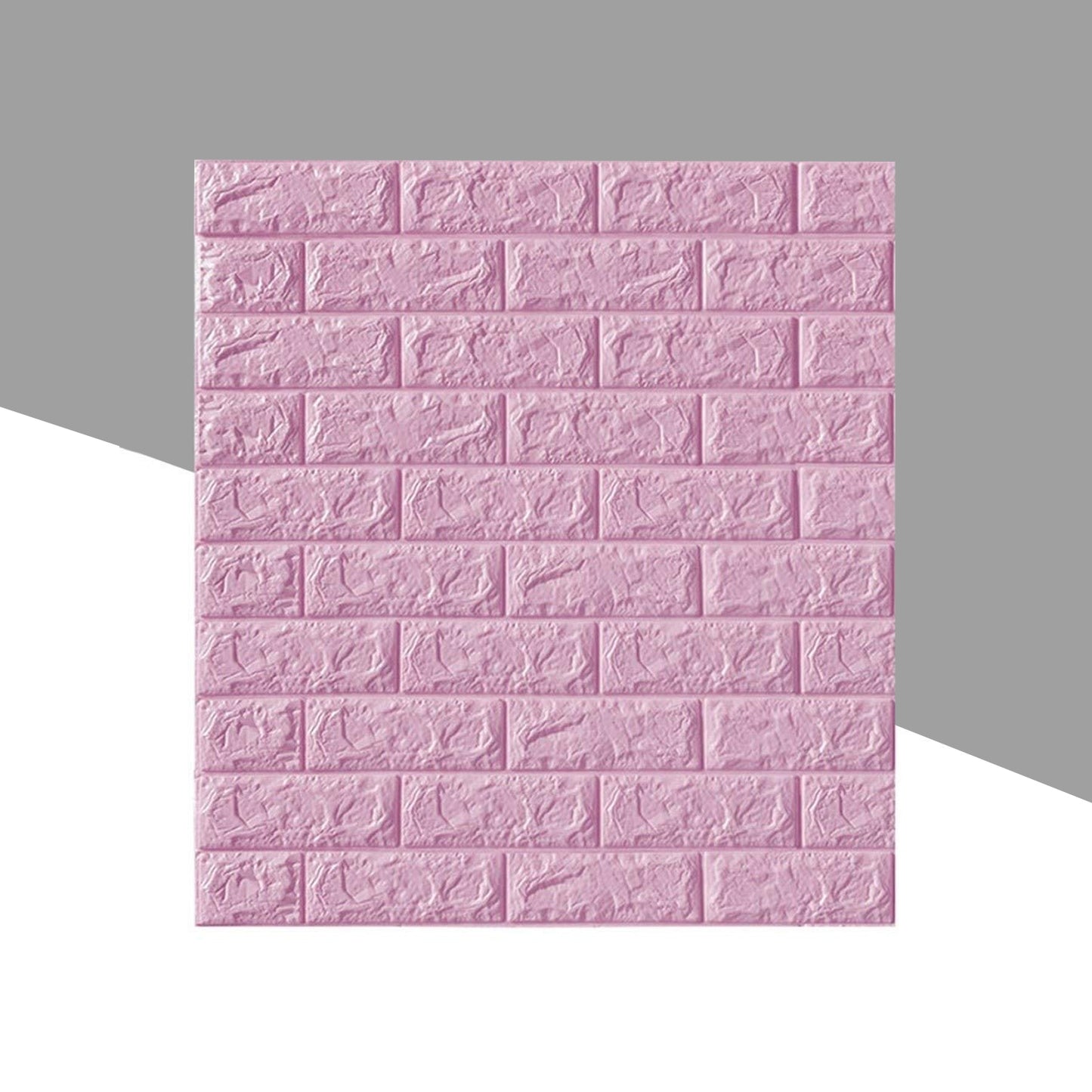 Wallpaper 3D Foam Wallpaper Sticker Panels (70 x 76 Cm / 1 Pc)