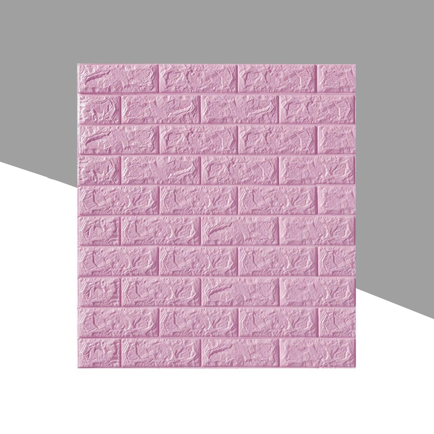 Wallpaper 3D Foam Wallpaper Sticker Panels (70 x 76 Cm / 1 Pc)