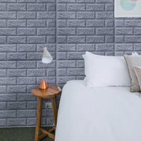 Wallpaper 3D Foam Wallpaper Sticker Panels (76 x 70 Cm / 1 Pc)