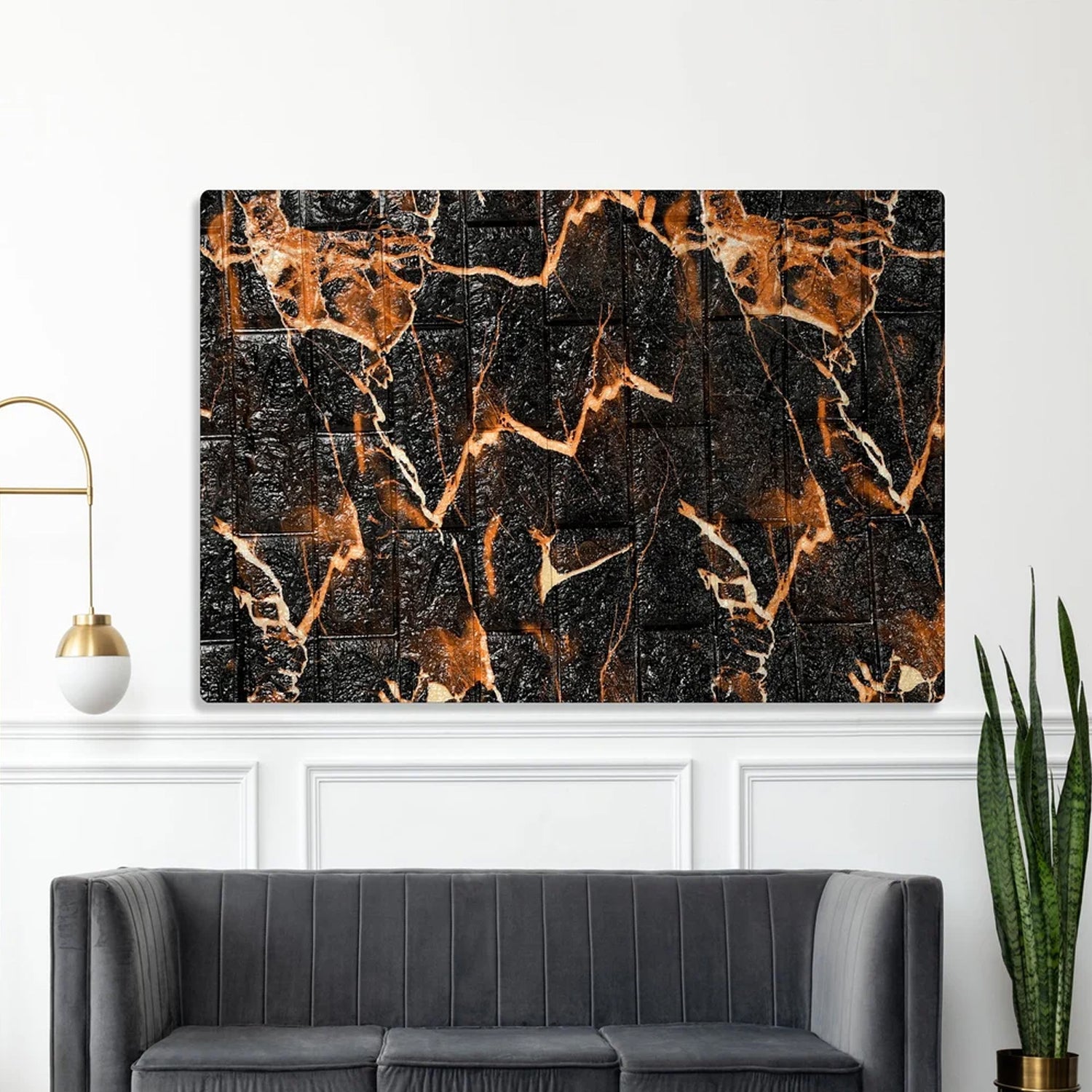 3D foam wallpaper sticker panels for home wall décor