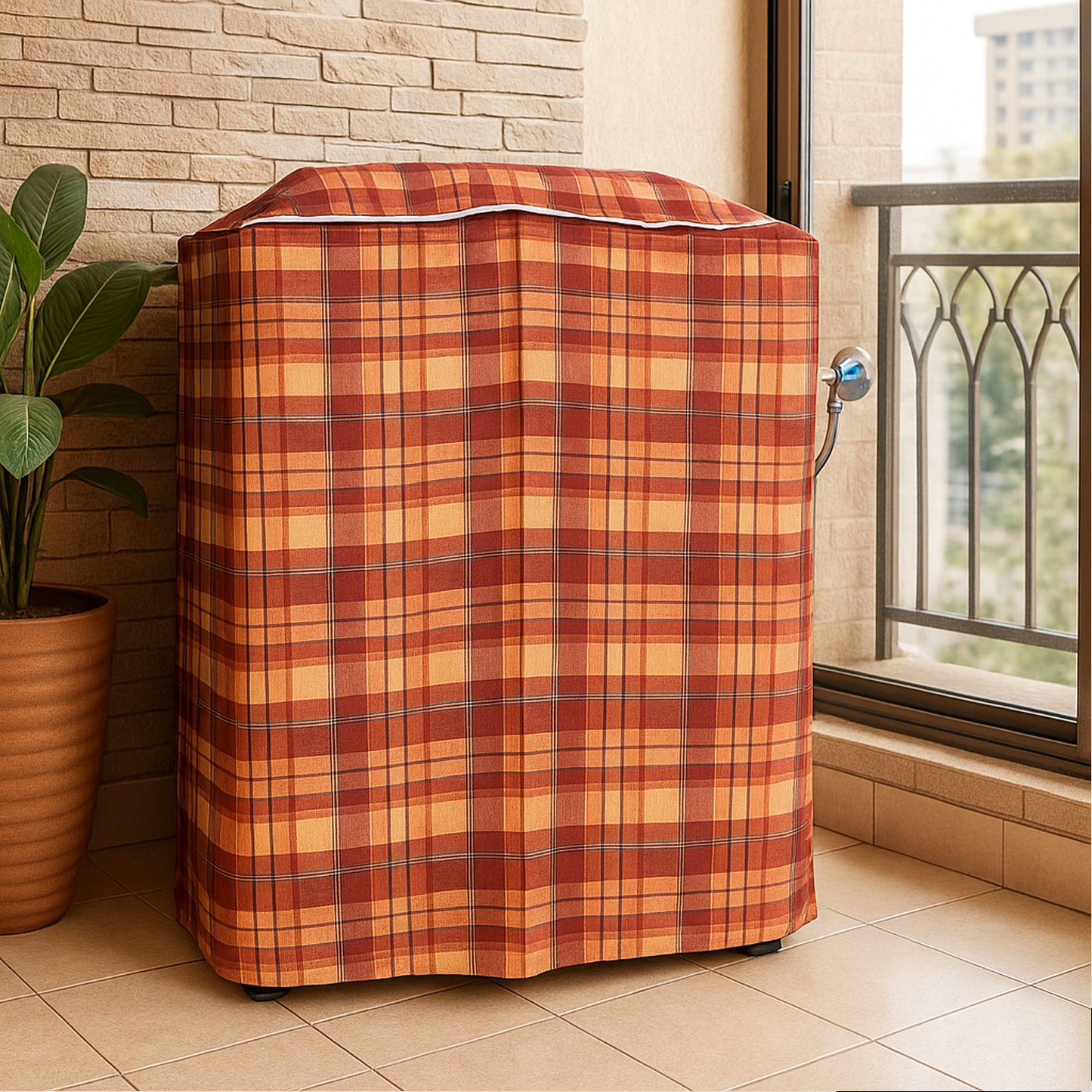 Water-Resistant Washing Machine Cover for Top-Load Models (1 Pc)