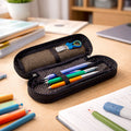 Zipper Pencil Pouch – Durable & Stylish Stationery Organizer (Mix Design)
