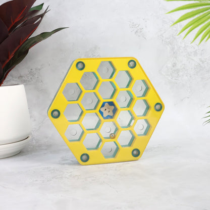 Maze Run Puzzle Game Fun Hexagon Ball Maze Brain Teaser for Kids