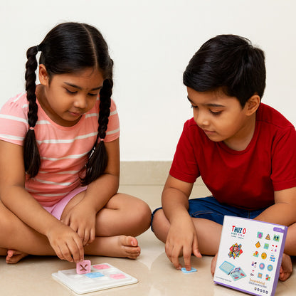 Kids educational tic tac toe set