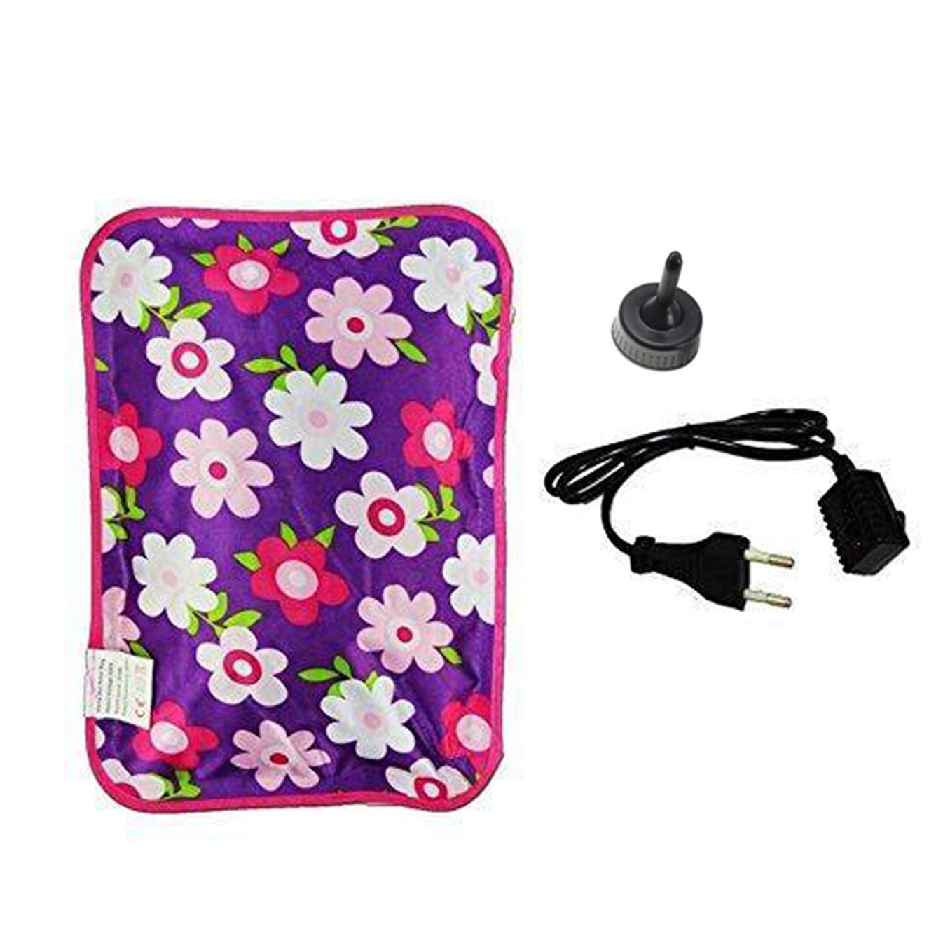 Electric Hot Water Bag for Heat Therapy & Warm Comfort | Rechargeable Heating Pad with Soft Fabric Cover for Neck, Back, Shoulder, Knee & Abdomen, Portable Body Warmer (Random Design) - Hot Water Bag - Image 6