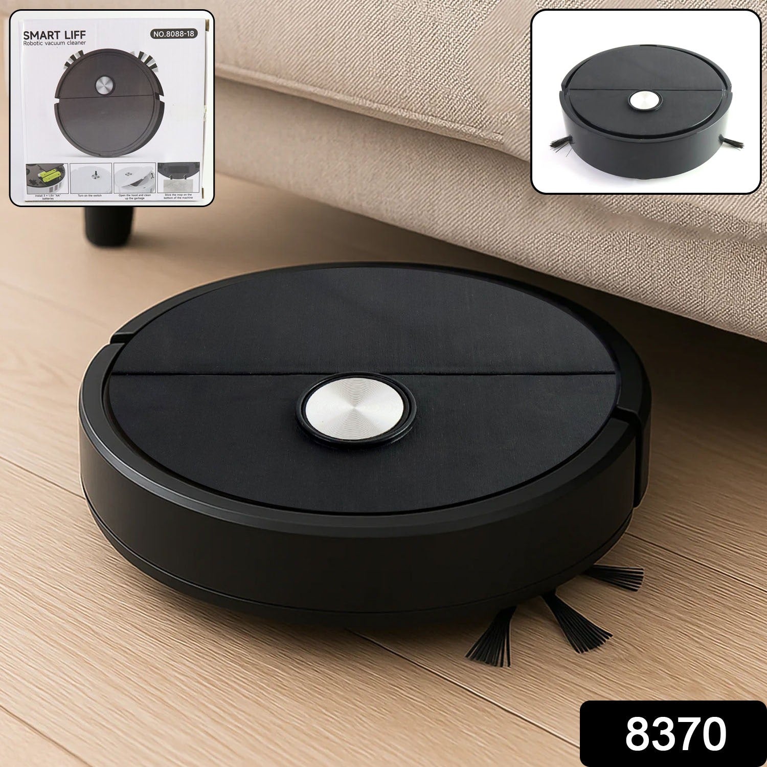 Vacuum Cleaner Sweeping Robot – Quiet & Compact - Image 2