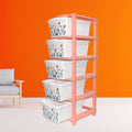 Plastic Storage Drawer – 5-Layer Large Modular Organizer