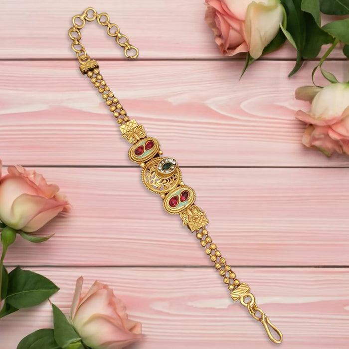 Glamour Gold-Plated Bracelet