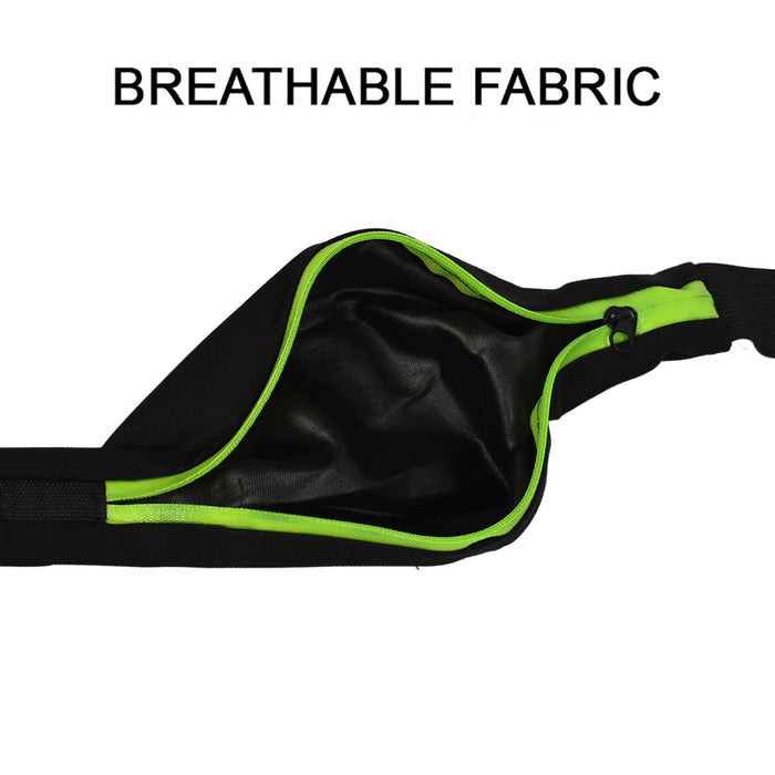 6202  Running Hiking Jogging Walking Reflective Waterproof Waist Bag Compatible Belt Bag