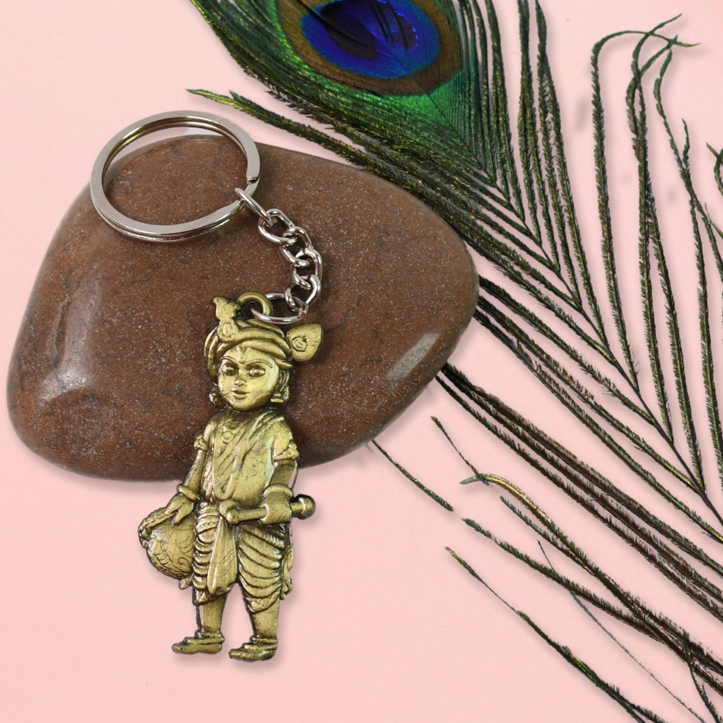 Divine Bal Krishna Keychain