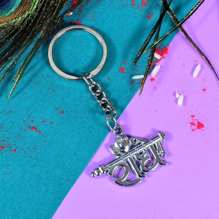 Radhey Keychain – Symbol of Divine Love and Spiritual Bliss