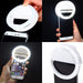 Compact flash ring light for photography and video calls.