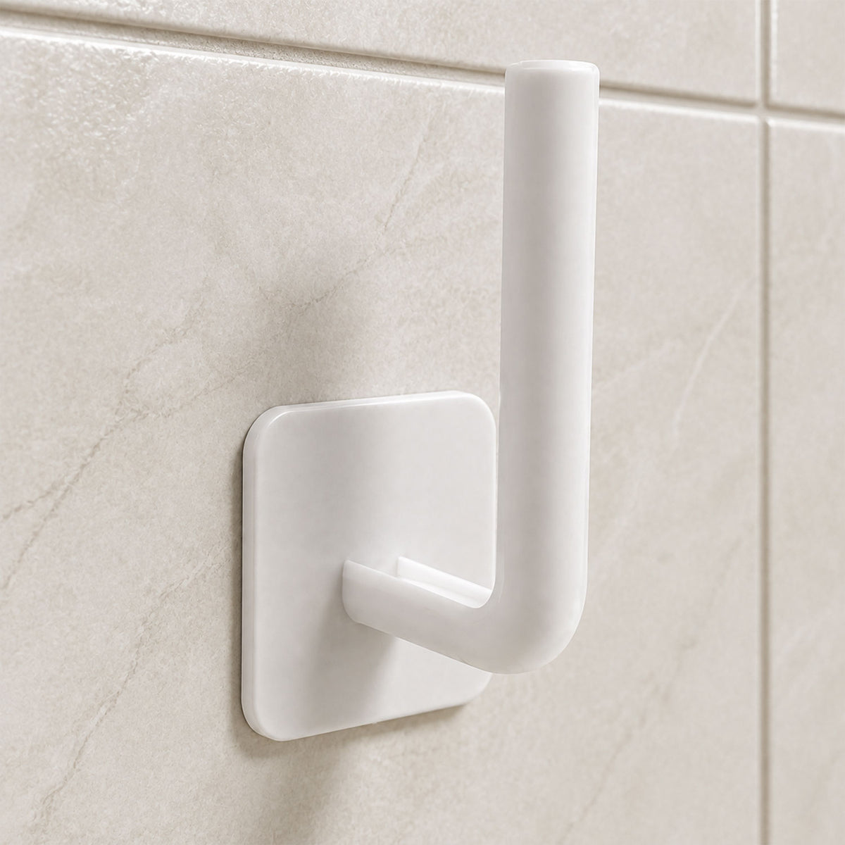 Self Adhesive Wall Hook for Bathroom Drill Free Towel Hook (1 Pc)