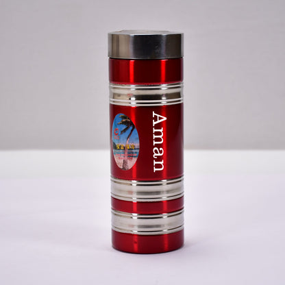 Customize Mini Stainless Steel Water Bottle Bottle 380Ml For School  & Home Use