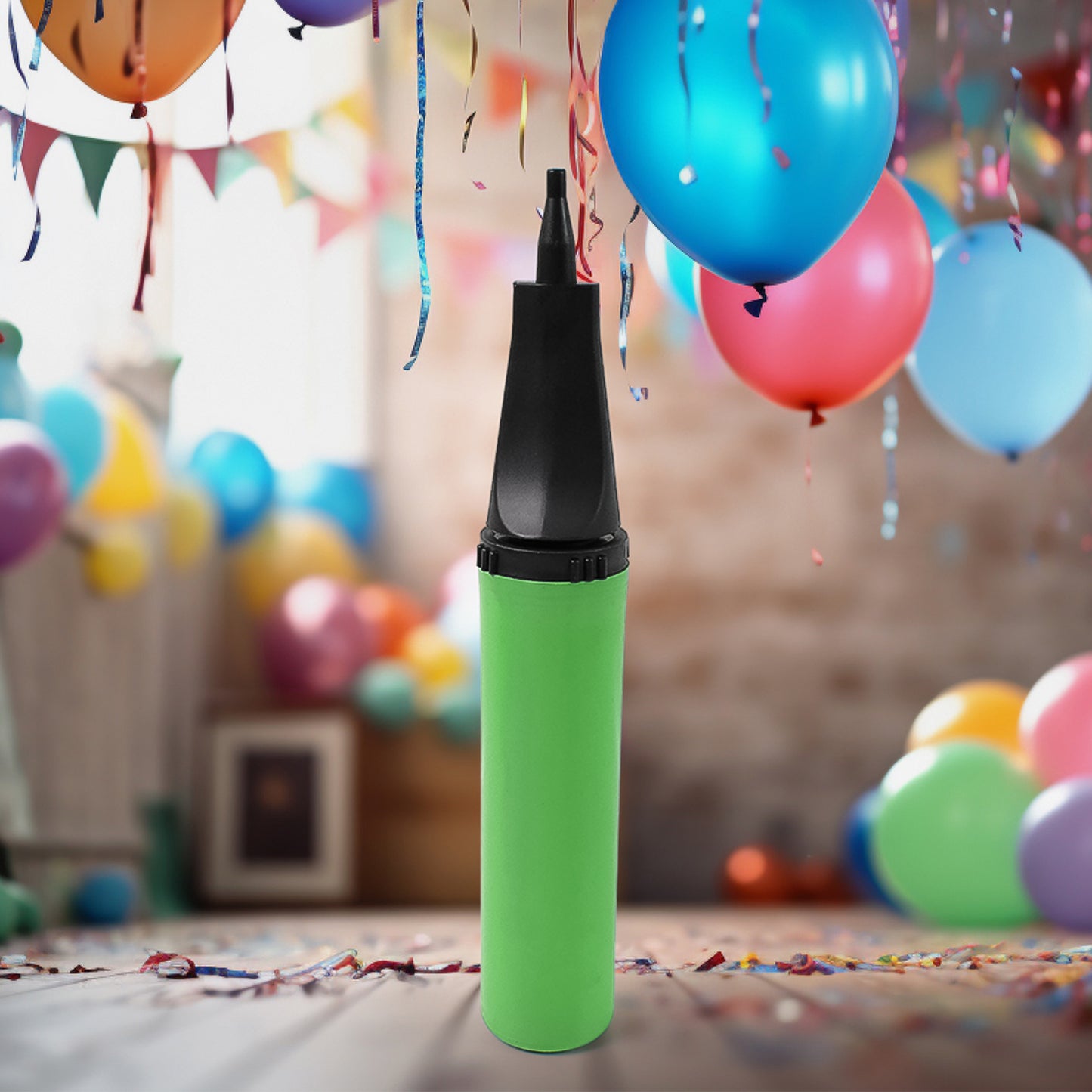 Pump for Balloons, Hand Pump, Air Pump Balloon, Robust Durable Plastic, for Party, Birthday, Wedding, Inflatable Toys