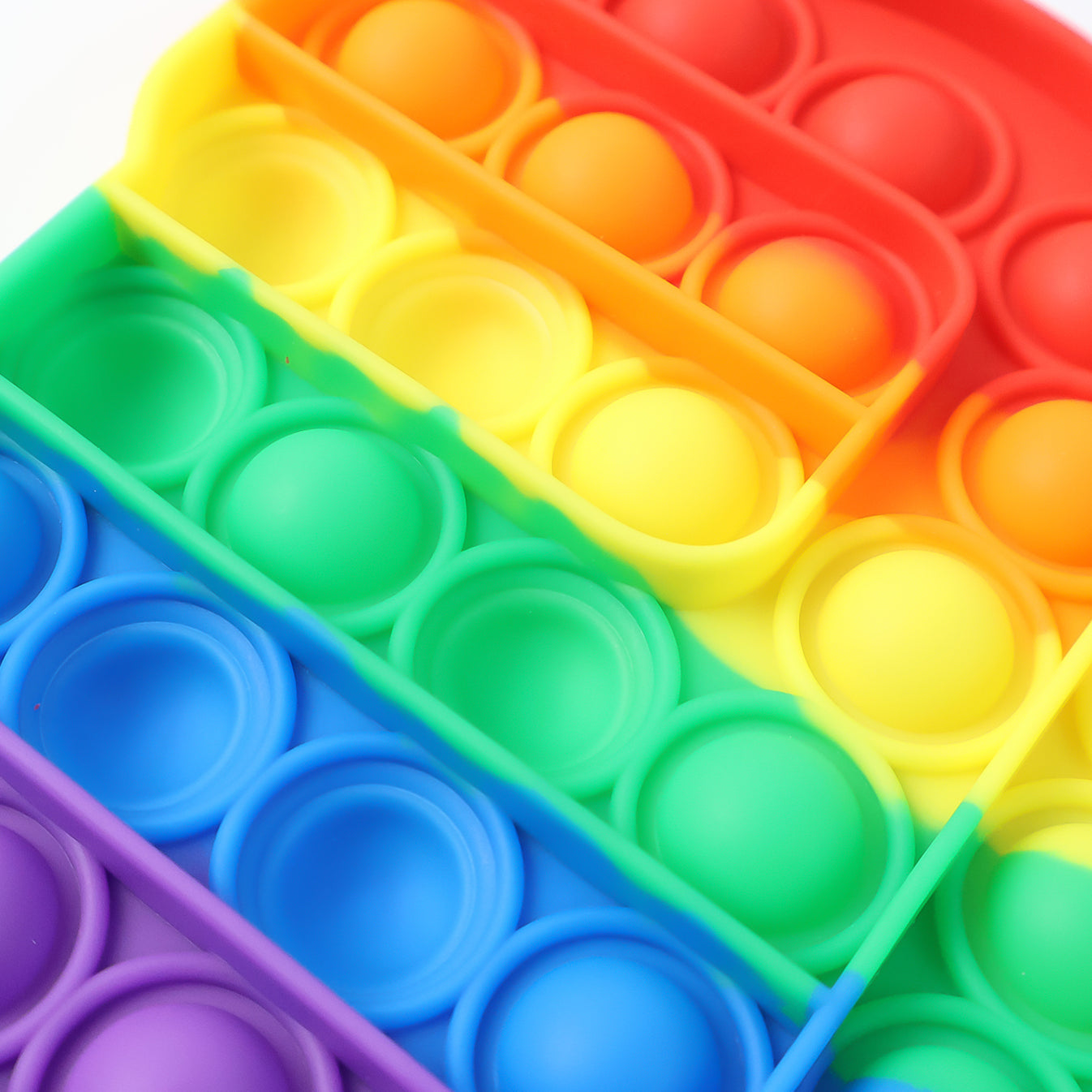 Silicone Pop It Fidget Toy for Kids & Adults – Reusable Push Pop Bubble Sensory Toy, Soft Silicone Press Game, Portable Travel Toy for Home, Office & Classroom - Pop Fidget Toy - Image 6