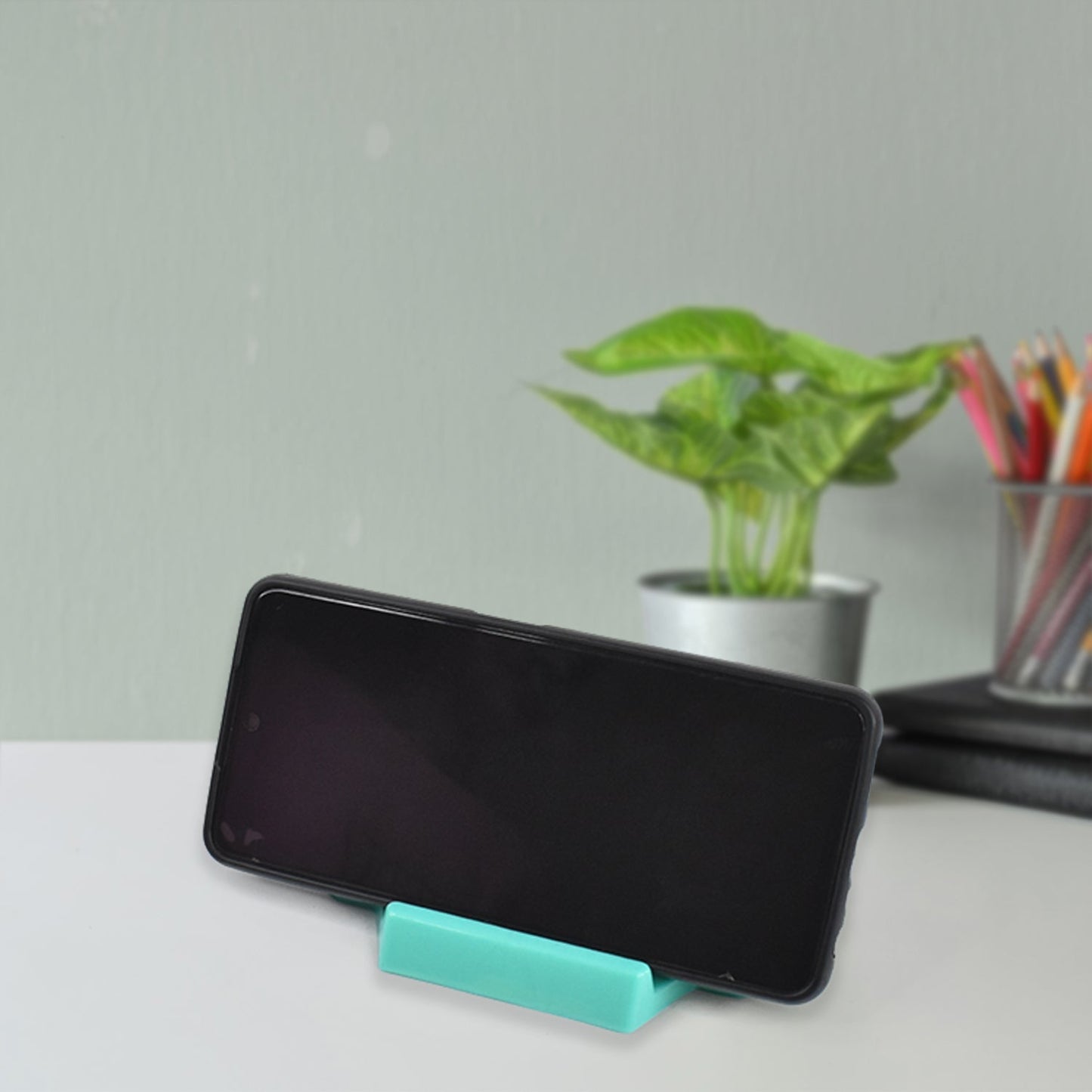 Customize Plastic Mobile Phone Stand Holder (1 Pc)