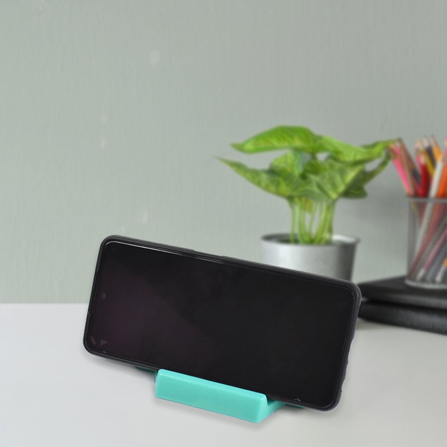 Customize Plastic Mobile Phone Stand Holder (1 Pc)