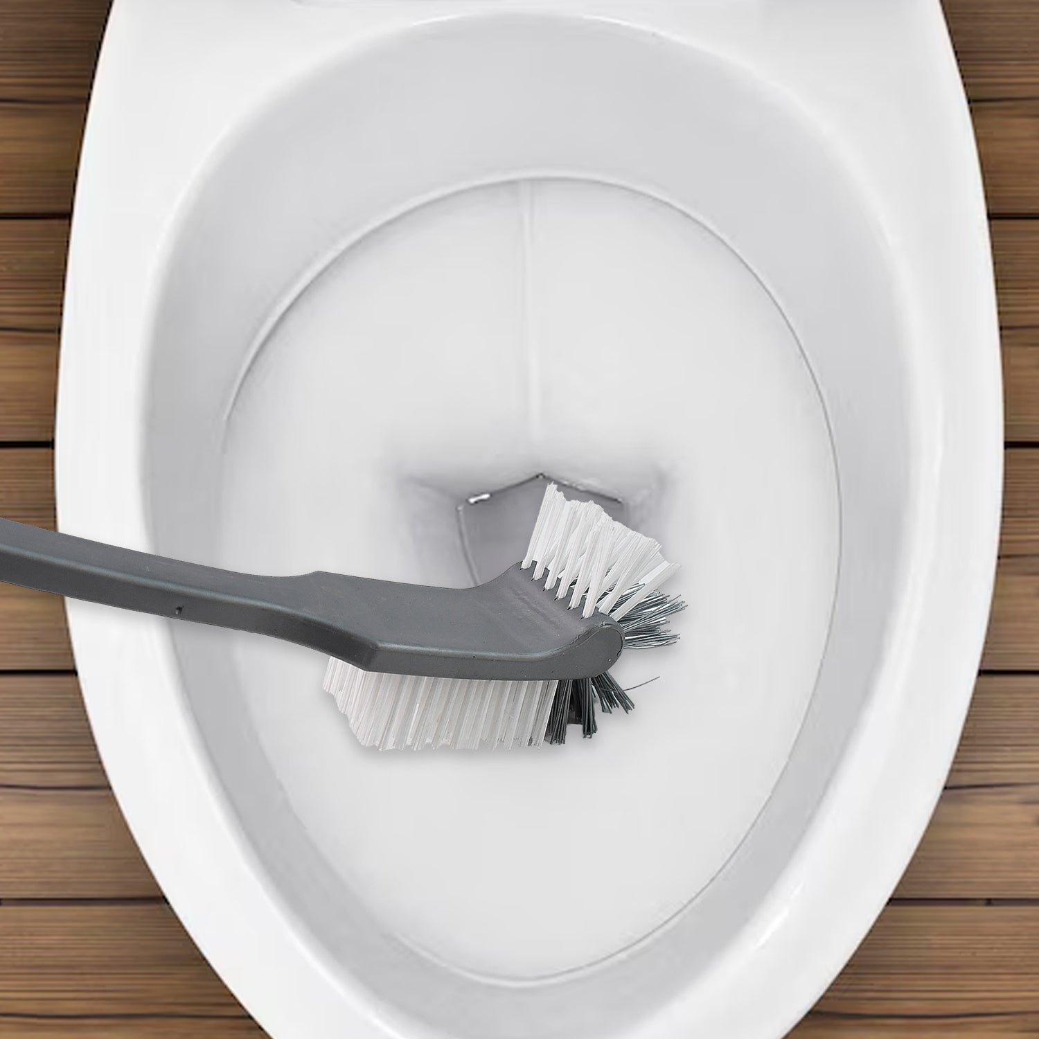 Pro Clean Long Handle Toilet Cleaning Brush (1 Pc)