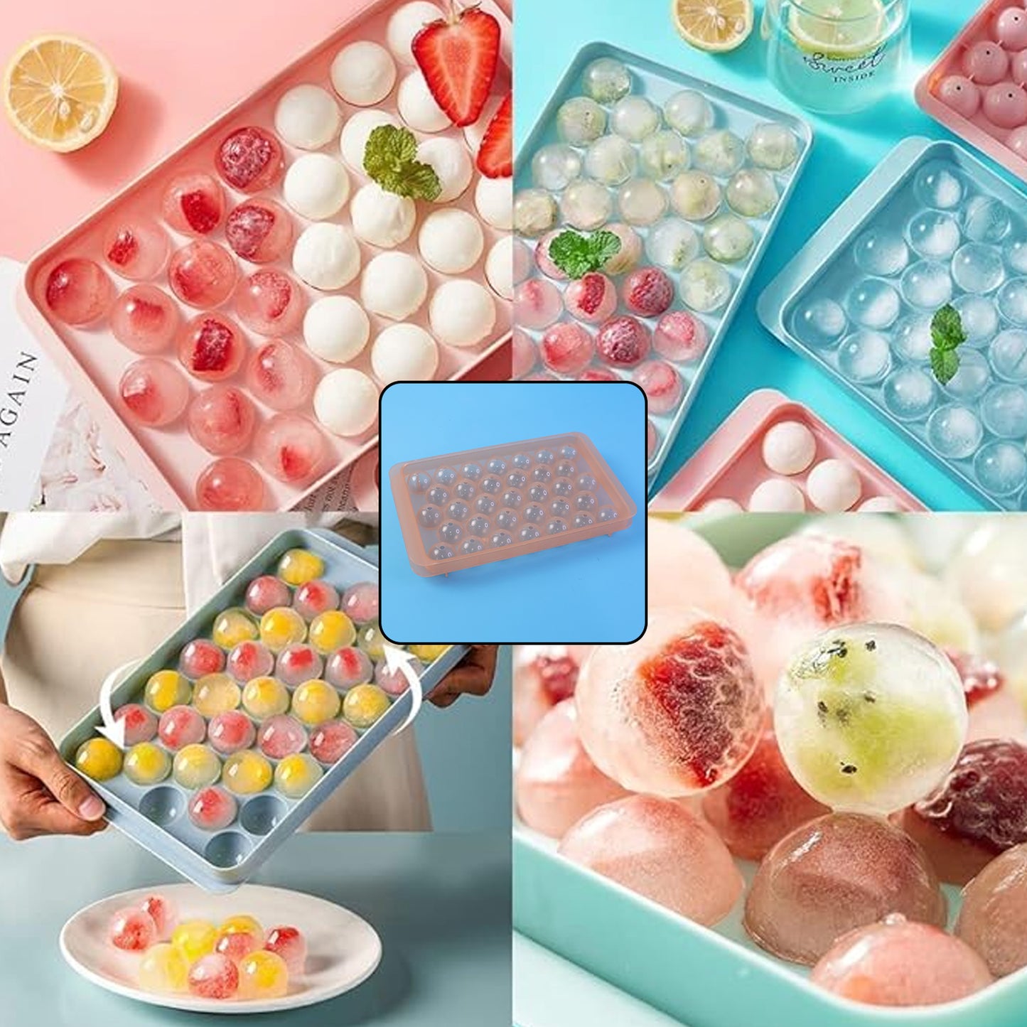 Plastic BPA Free Reusable Lolli Candy Maker