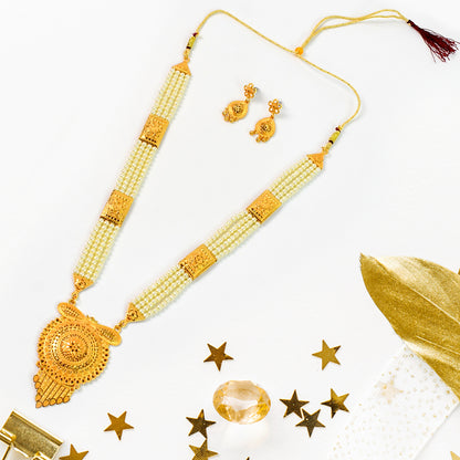 Radiant Moti Necklace – Perfect for Special Occasions