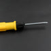 Flat magnetic screwdriver with double-sided design