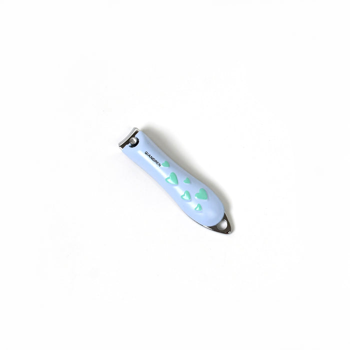 Cute Nail Clipper with Nail Catcher, Nail File - Stainless Steel (1 Pc)