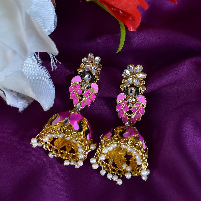 Exquisitely Crafted New-Design Jumka Earrings with Intricate Detailing and Timeless Appeal