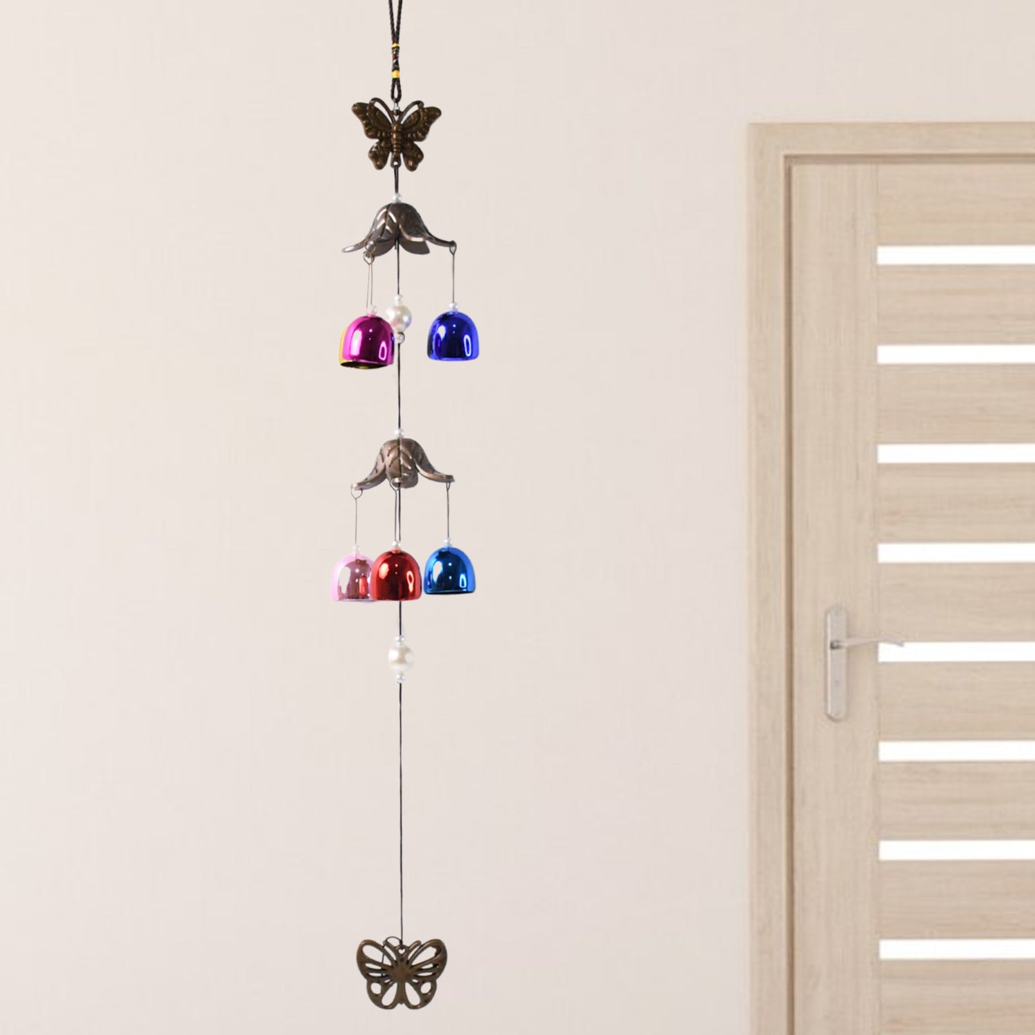 Decorative Wind Chimes Outdoor Hanging Dragonfly Wind Chime (1 Pc)