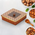 4 Compartment Dry Fruit Box – Airtight Plastic Snack Organizer | Tidy Table