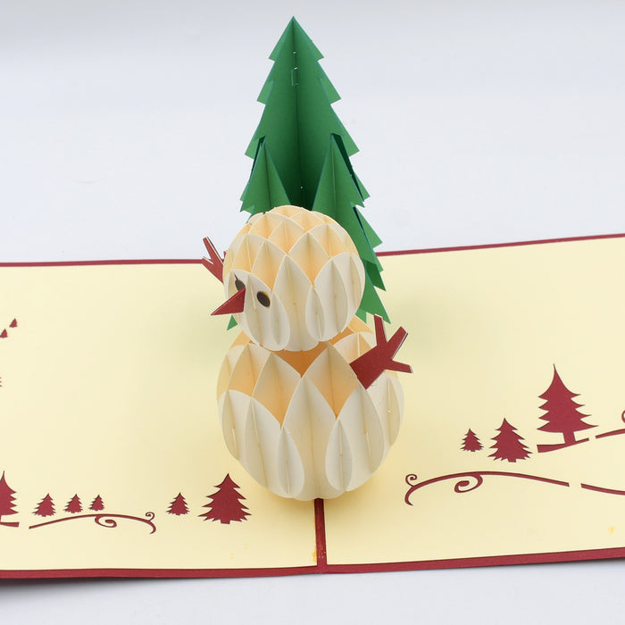 3D Pop-Up Greeting Card (1 Pc): Birthday, Love, Christmas