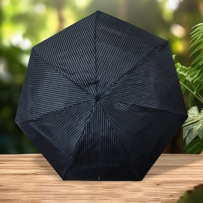 3-Fold Sun & Rain Protective Solid Foldable Umbrella (1 Pc / Mix Color)