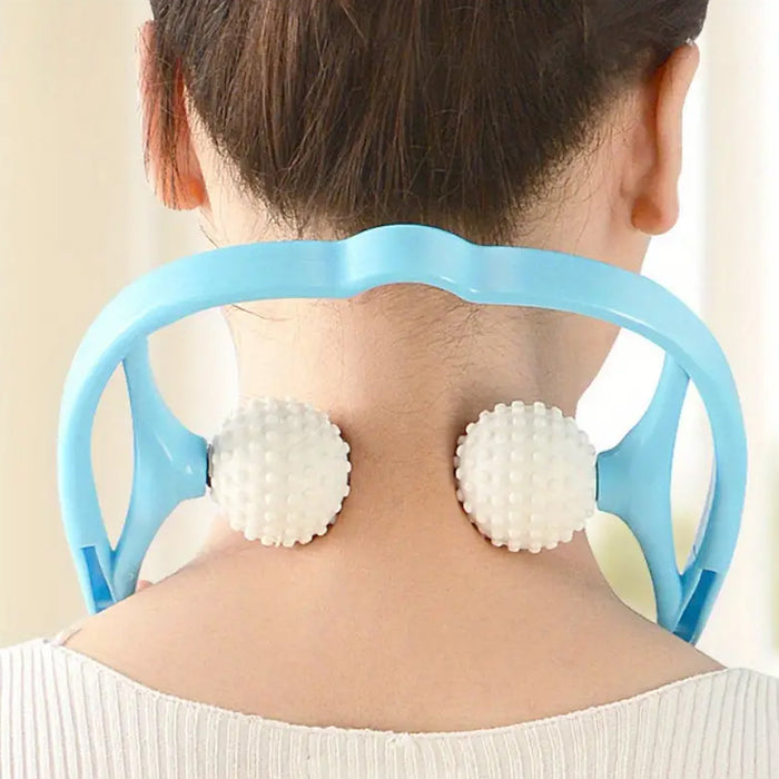 Neck Shoulder Massager, 13.5x7.08in Portable Relieving the Back for Men Relieving the Waist Women
