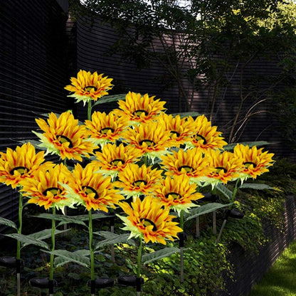 Yitee Solar Sunflower Pathway Lights