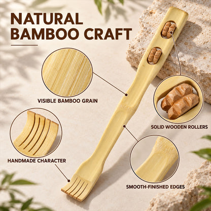 Wooden Back Massager Stick – Effective Muscle & Stress Relief