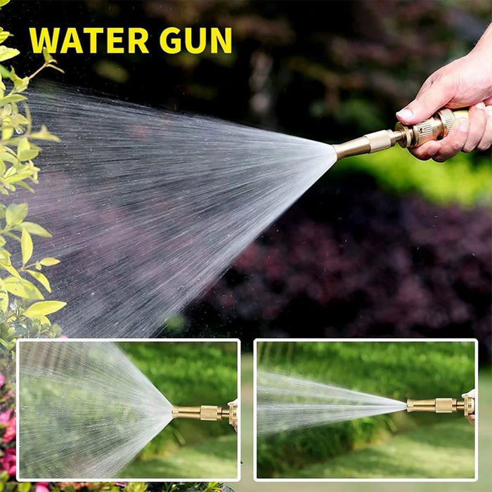water spray nozzle for water pipe booster nozzle for car wash nozzle with high pressure water adjustable brass nozzle water spray gun for gardening watering tools