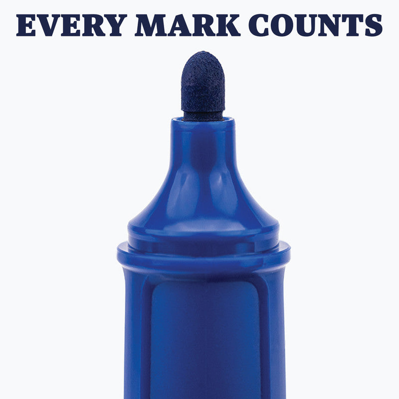 Camlin Cartridge Whiteboard Marker – Blue Color Long-Lasting Writing Refillable Markers (Pack of 5)