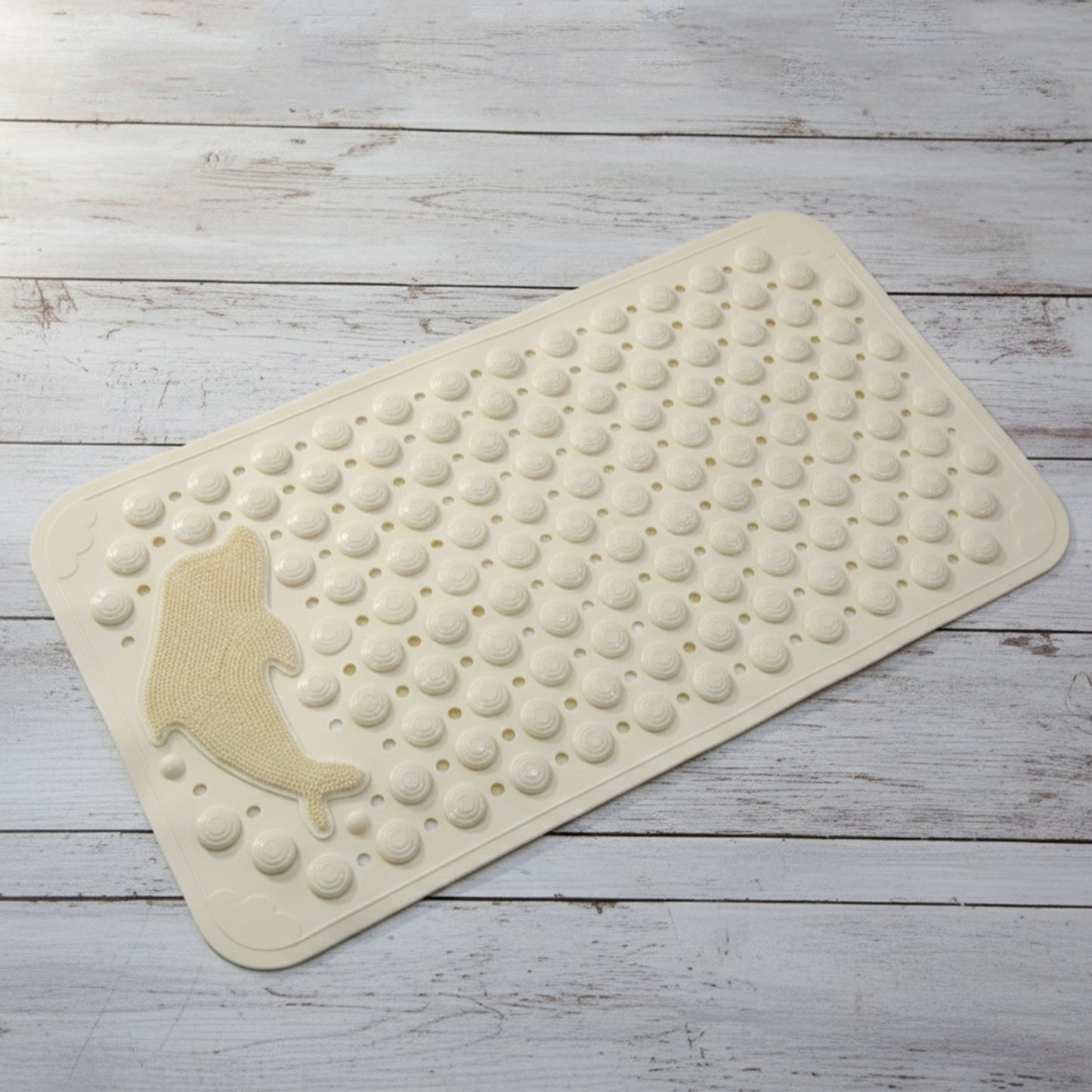 Anti-slip mat with suction cup bottom