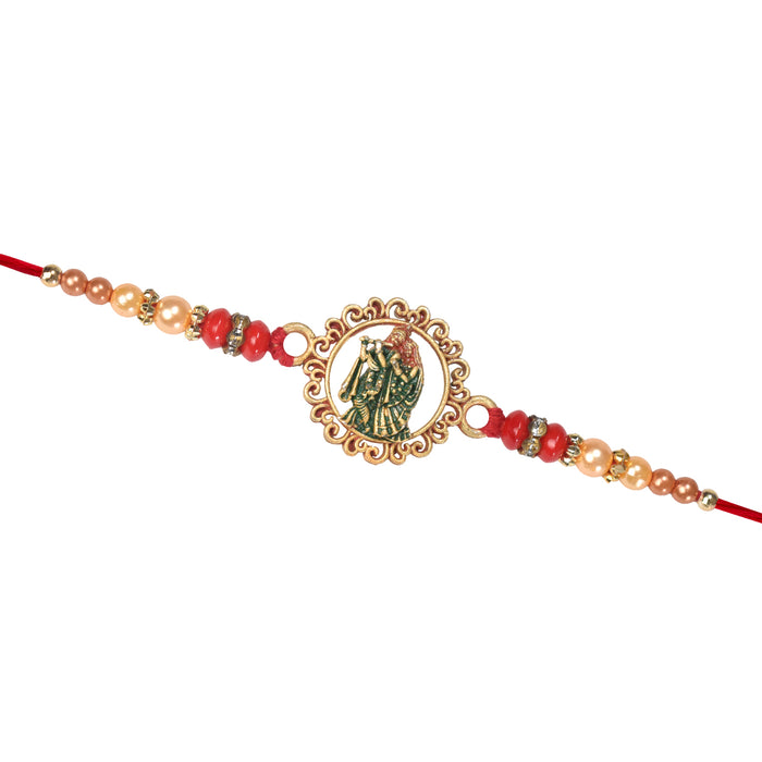 Radha Krishna Design Rakhi