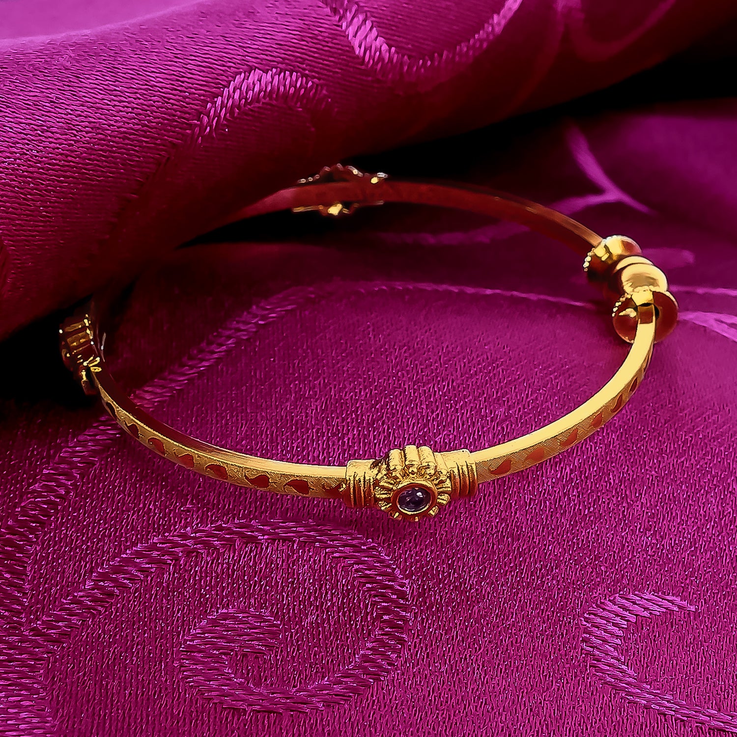 Women's Pride Traditional Gold Plated Bangles