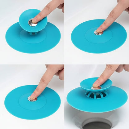 Reusable silicone sink strainer
