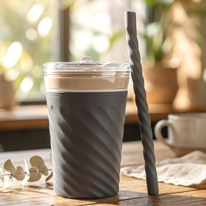 iced drink straw tumbler