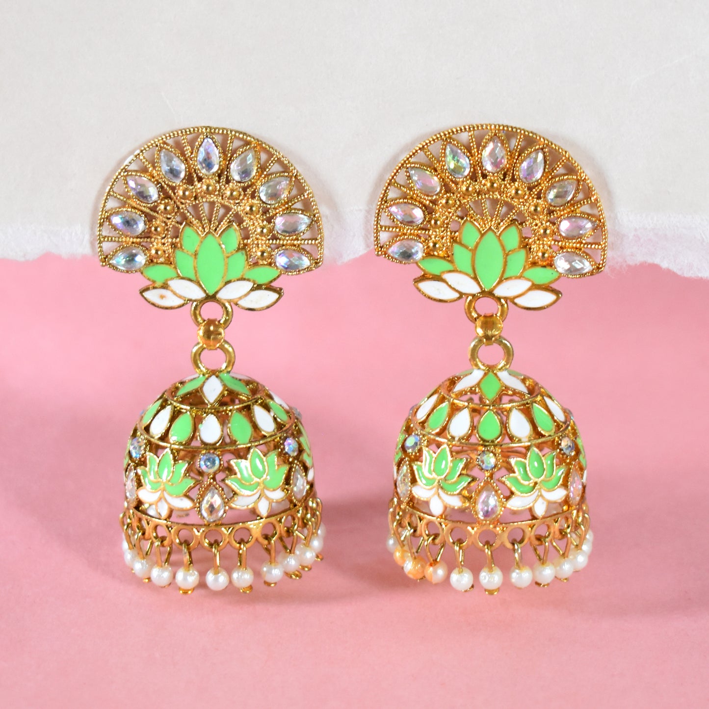 Modern Chic Jumka Earrings